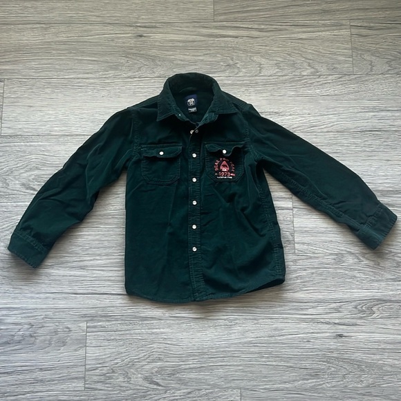 Route 66 Green Flannel Button Up Long Sleeve Size M 8 - Picture 1 of 5